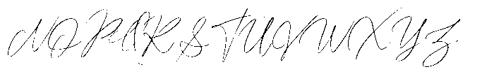 Donna Smith Font UPPERCASE