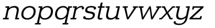 Donnerstag Italic Font LOWERCASE