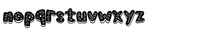Donut Cookie Font LOWERCASE
