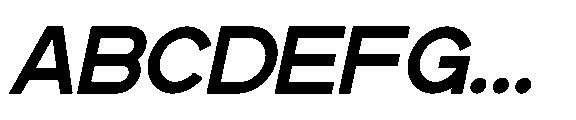 Donvo Italic Font UPPERCASE