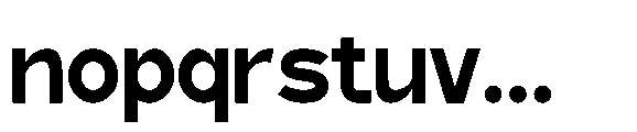 Donvo Regular Font LOWERCASE
