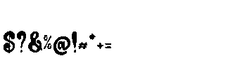 Dooby Derby Light Dooby Derby Regular Font OTHER CHARS