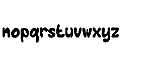 Dooby Derby Light Dooby Derby Regular Font LOWERCASE