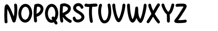 Doodle Dash Medium Font UPPERCASE