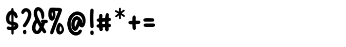 Doodle Delight Font OTHER CHARS
