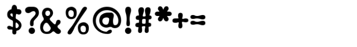 Doodle Giggle Font OTHER CHARS