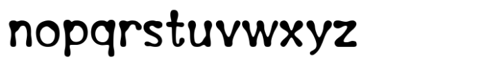 Doodle Giggle Font LOWERCASE