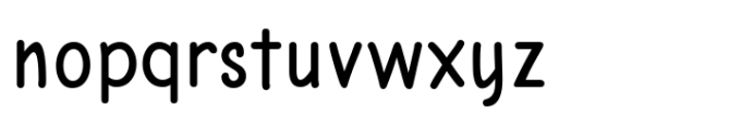 Doodle Medium Font LOWERCASE