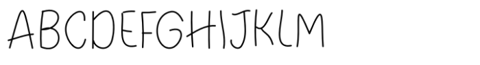 Doodleline Regular Font UPPERCASE