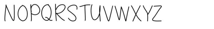 Doodleline Regular Font UPPERCASE