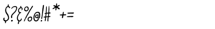 Doodler Eroded Italic Font OTHER CHARS