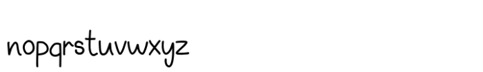 Doodleset 3 Font LOWERCASE