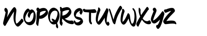 Doodleset 4 Font UPPERCASE