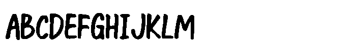 Doodling Marker Font UPPERCASE
