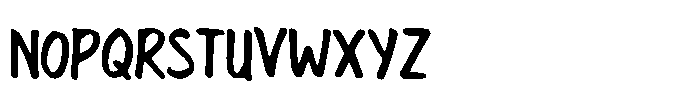 Doodling Marker Font UPPERCASE