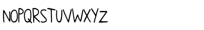 Doodly Apple Font UPPERCASE