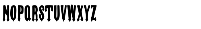Doom Daughter Black Font LOWERCASE