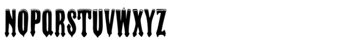 Doom Daughter Regular Font LOWERCASE