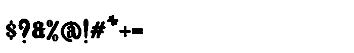 Dopsy Bold Font OTHER CHARS