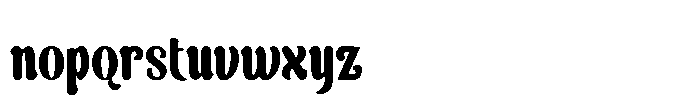 Dopsy Regular Font LOWERCASE