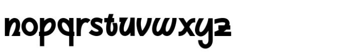Doremia Regular Font LOWERCASE