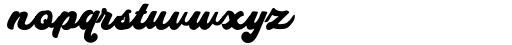 Doskyball Regular Font LOWERCASE