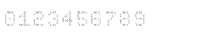 Dot Matrix Mono VP Bubble Font OTHER CHARS