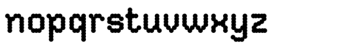 Dot Studio Font LOWERCASE
