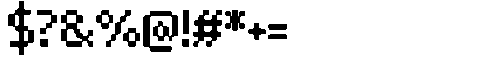 Dotmax Font OTHER CHARS