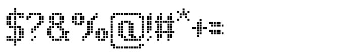 Dottix Font OTHER CHARS
