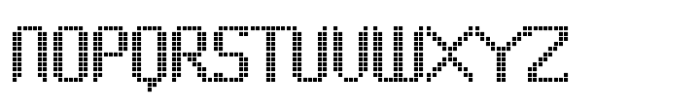 Dottix Font UPPERCASE