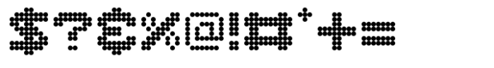 Dottles Font OTHER CHARS