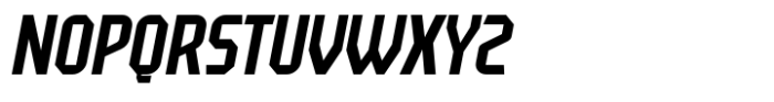 Double Pivot Italic Font UPPERCASE