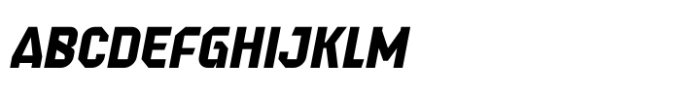 Double Pivot Low Italic Font