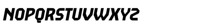 Double Pivot Low Italic Font LOWERCASE