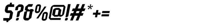 Double Pivot Mix Italic Font OTHER CHARS