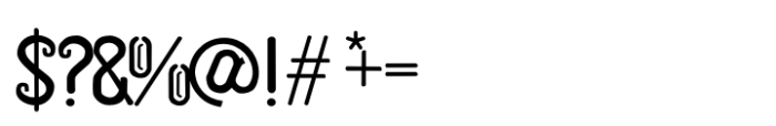Doubleline Caps Font OTHER CHARS