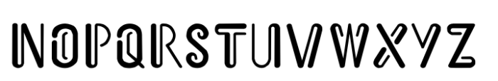 Doubleline Caps Font UPPERCASE
