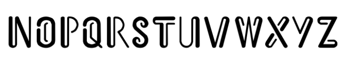 Doubleline Caps Font LOWERCASE