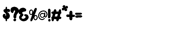 Doughsy Font OTHER CHARS