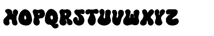 Doughsy Font UPPERCASE