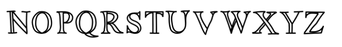 Dowly Regular Font UPPERCASE