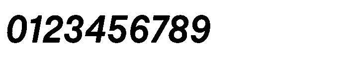 Down Medium Italic Font OTHER CHARS