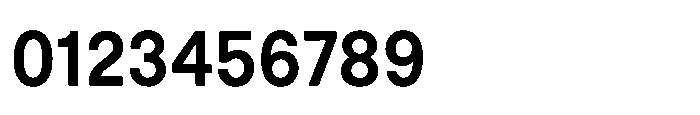 Down Medium Font OTHER CHARS