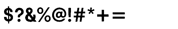 Down Medium Font OTHER CHARS