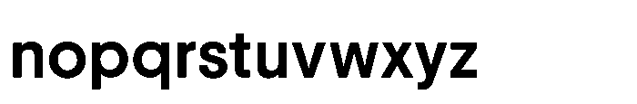Down Medium Font LOWERCASE