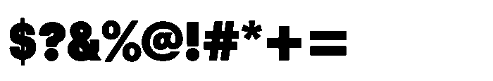Down Ultra Font OTHER CHARS