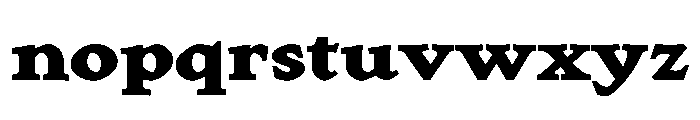 DOGutach Black Instance Font LOWERCASE