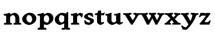 DOGutach Bold Instance Font LOWERCASE