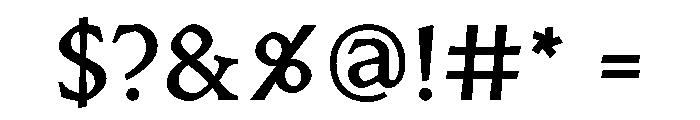 DOGutach Regular Font OTHER CHARS